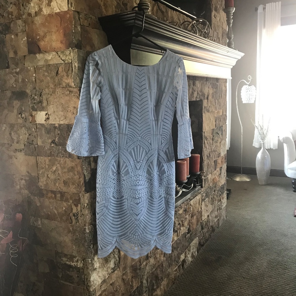 Beautiful Antonio Melani lace dress baby blue